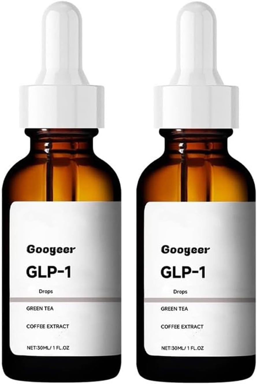 GLP-1 Supplement Drops for Men and Women - 2 Fl Oz - Pack of 2