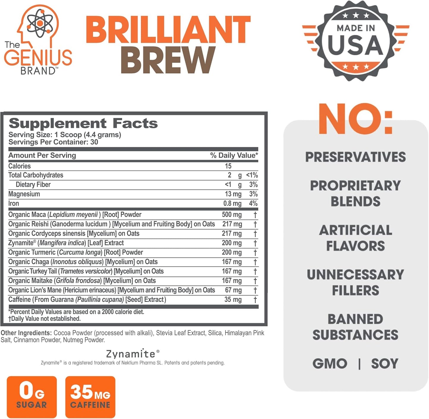 Glucomannan Fiber Capsules & Brilliant Brew Coffee Alternative - Wellness Bundle for Digestive Health, Focus, and Natural Energy