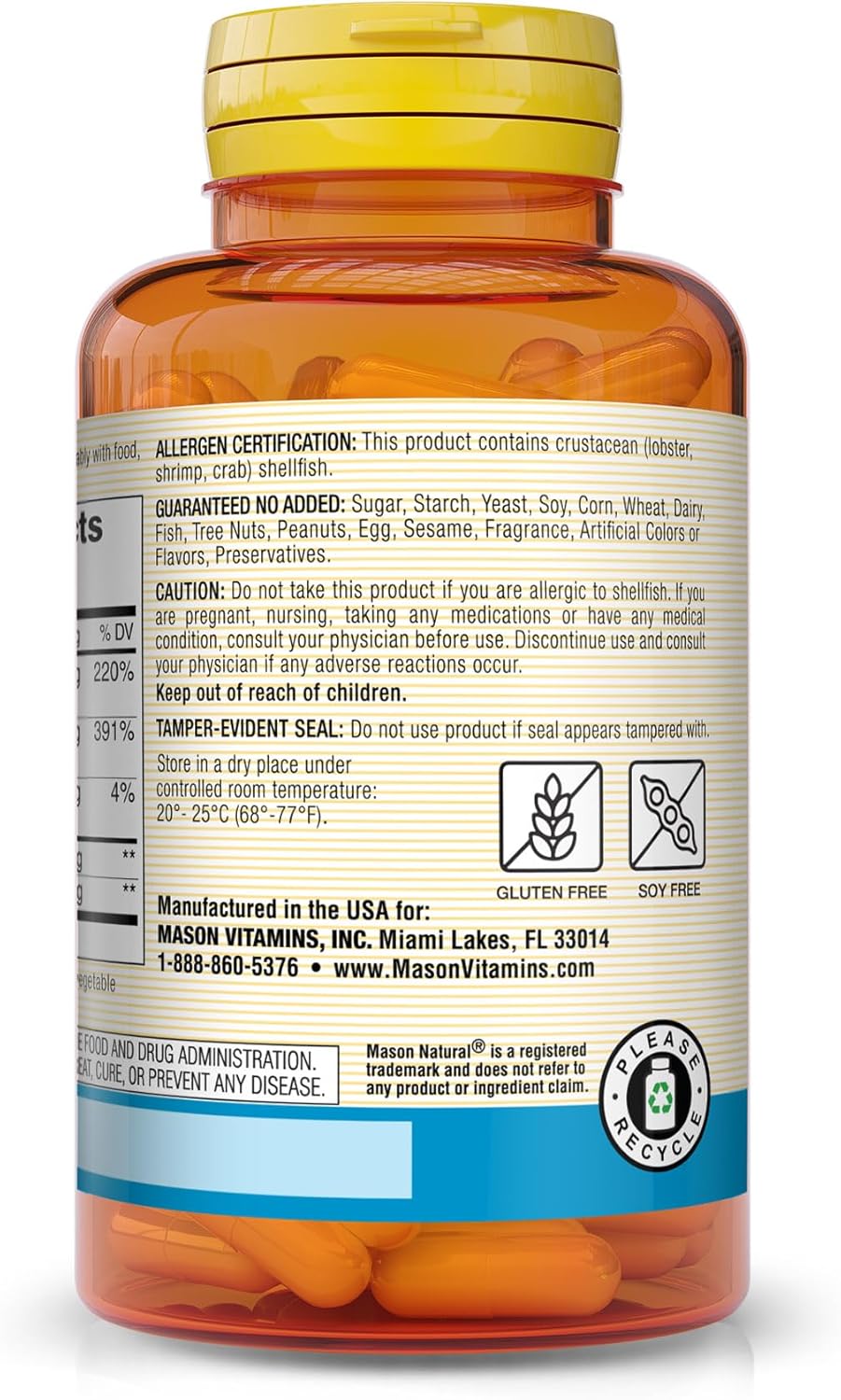 Glucosamine Chondroitin 1500/1200 with Vitamin C - Joint Health Support, Flexibility & Mobility - 180 Capsules
