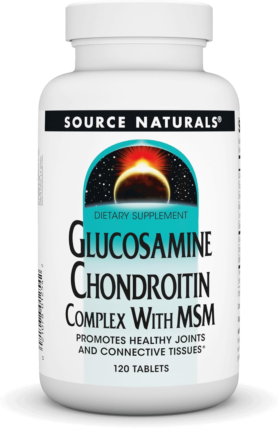 Glucosamine Chondroitin MSM Complex - 120 Tablets by Source Naturals
