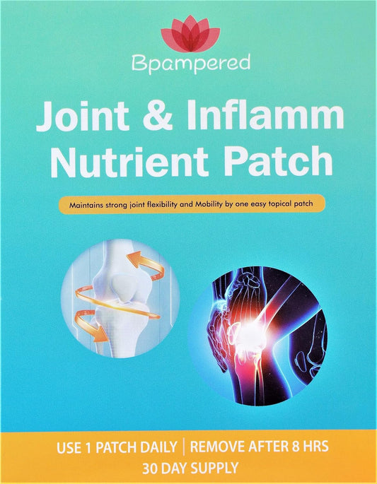 Glucosamine Chondroitin MSM Nutrient Patch for Joint Health & Mobility - Relieves Discomfort, Promotes Flexibility & Inflammation Support