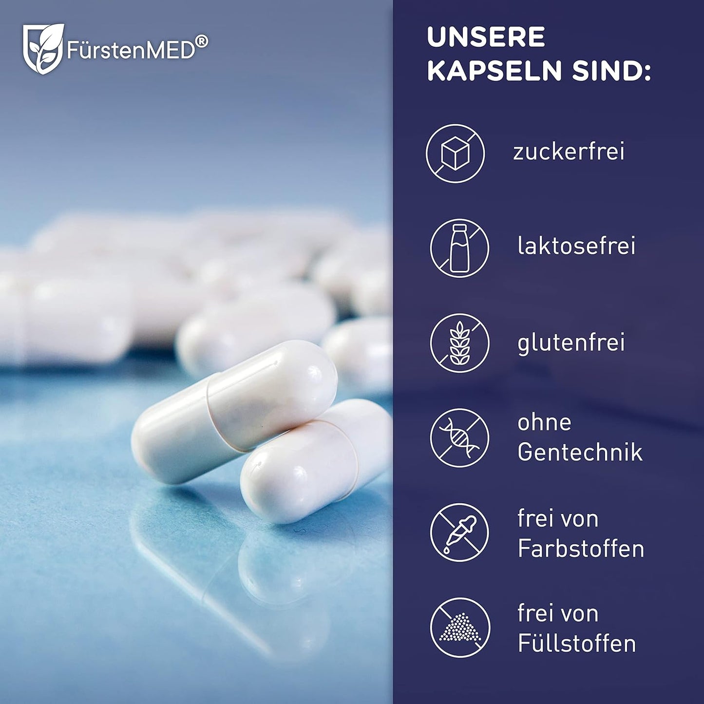 Glucosamine Chondroitin MSM Supplement for Bone & Cartilage Health - Joint Support with Vitamin C - 180 Capsules by FürstenMED