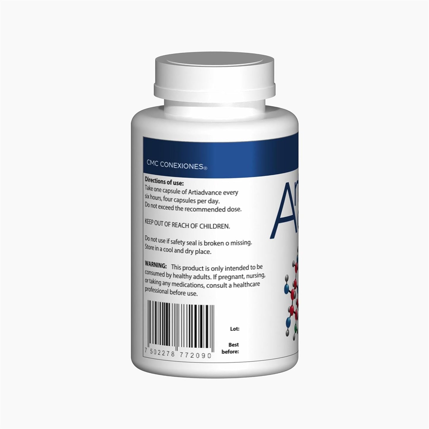 Glucosamine Chondroitin Veggie Capsules for Joint, Bone, and Muscle Support - 100 Capsules, 550mg Each
