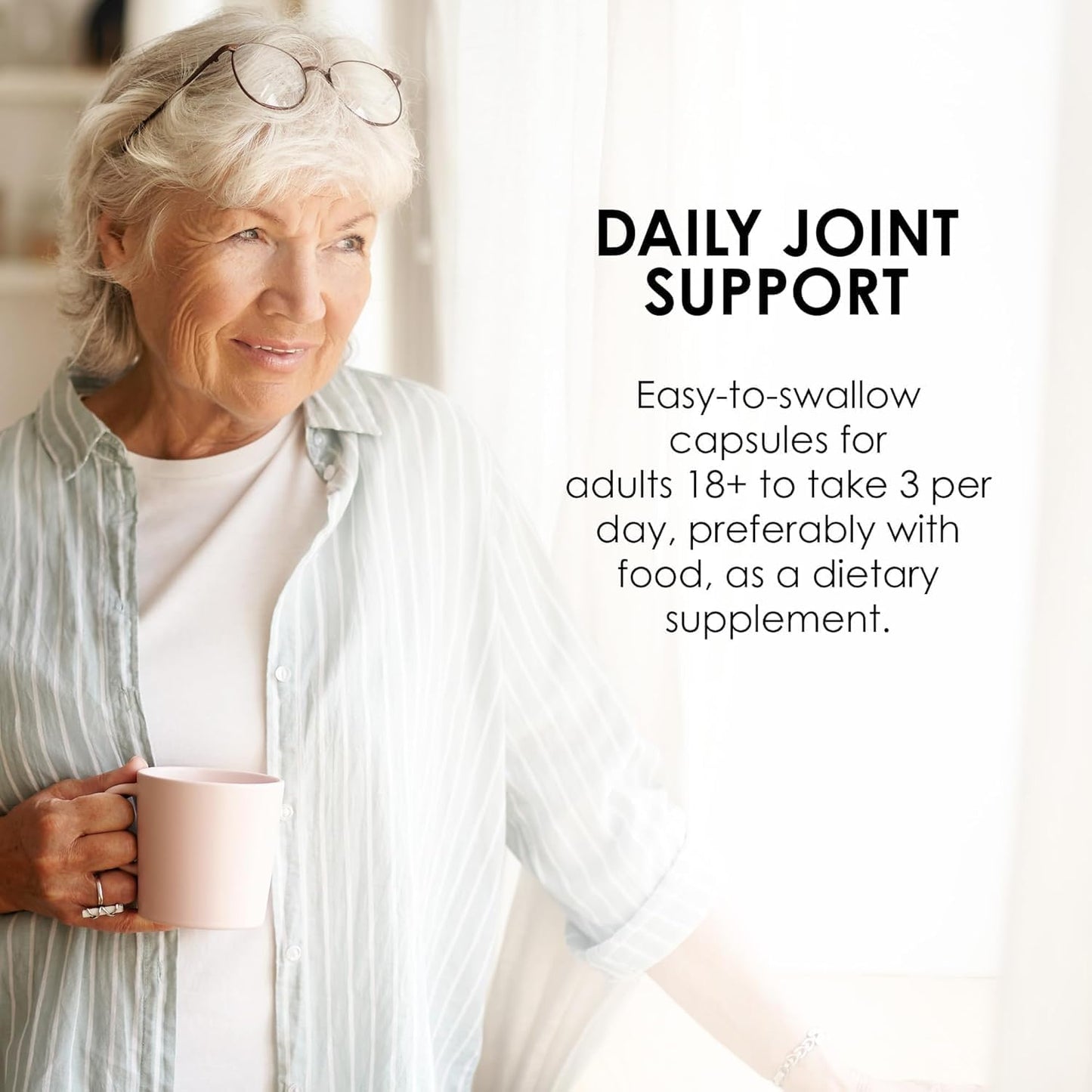 Glucosamine Chondroitin with Vitamin C Capsules - Supports Joint Health and Mobility - 60 Count by MASON NATURAL