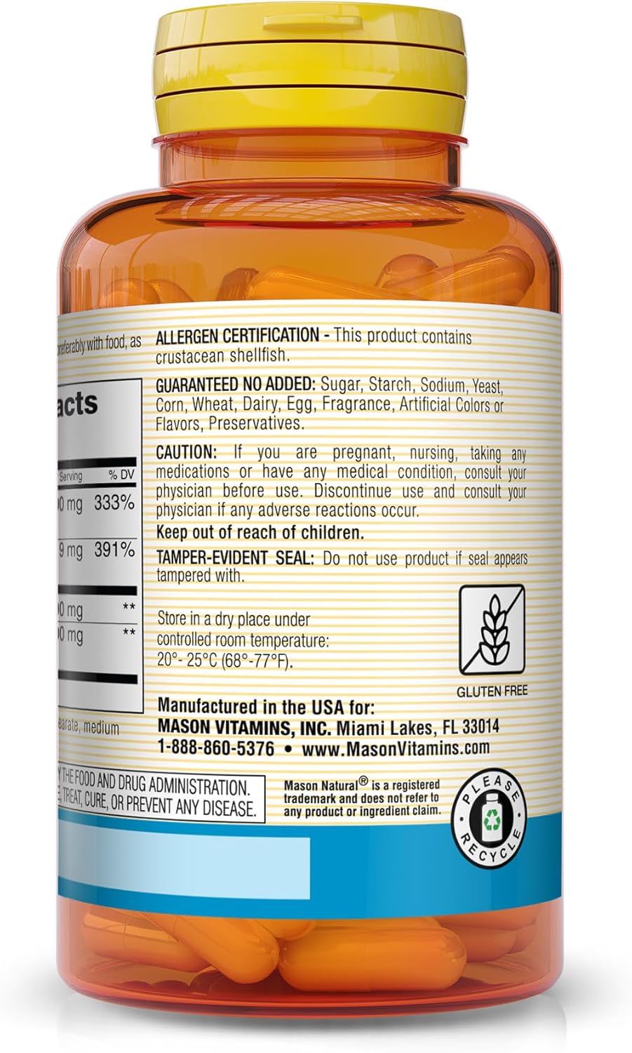 Glucosamine Complex Plus MSM with Vitamin C - Promotes Joint Health, Flexibility, and Mobility - 90 Capsules