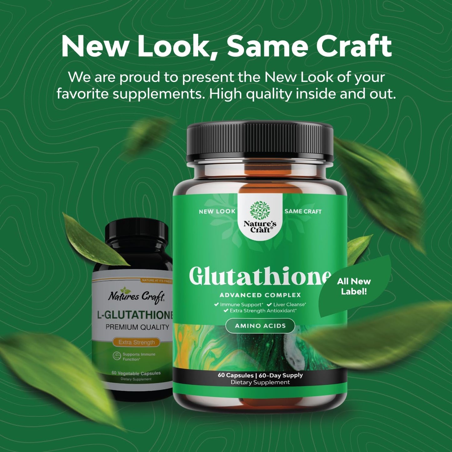 Glutathione Amino Acid Supplement with Glutamic Acid and Milk Thistle for Liver and Immune Support - Pure L Pills for Health - BoostGo Australia