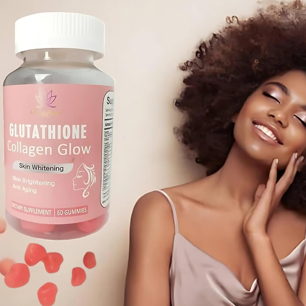 Glutathione Collagen Gummies for Skin, Detox & Immune Support - Antioxidant Supplement by Biotifyme