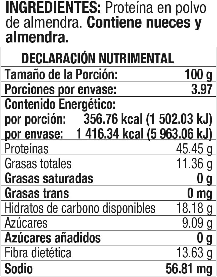 Gluten-Free Almond Protein Powder by Bob's Red Mill - 14 oz (Single Pack)