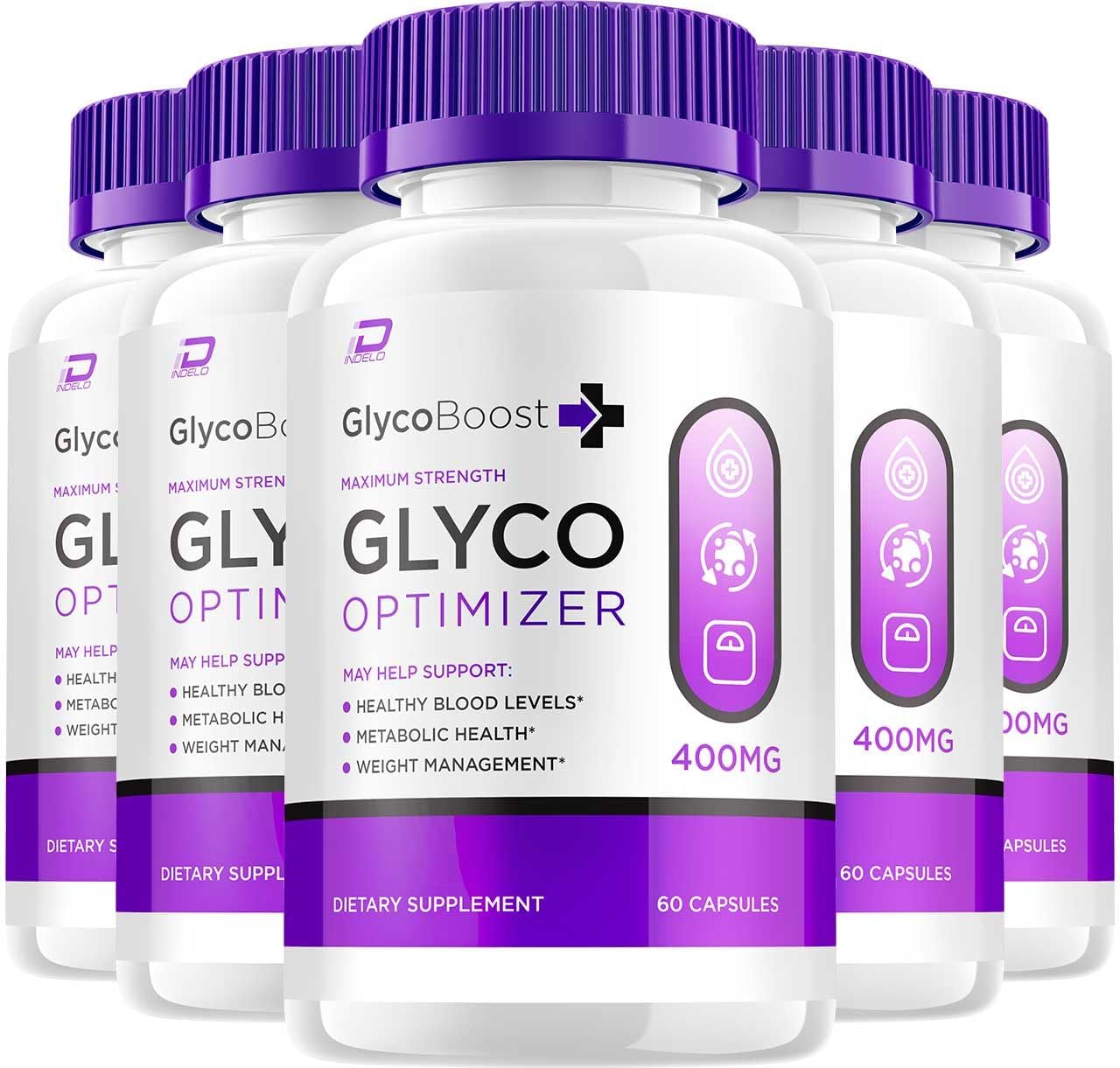 Glyco Boost Capsules - Natural Formula for Healthy Levels (300 Capsules)