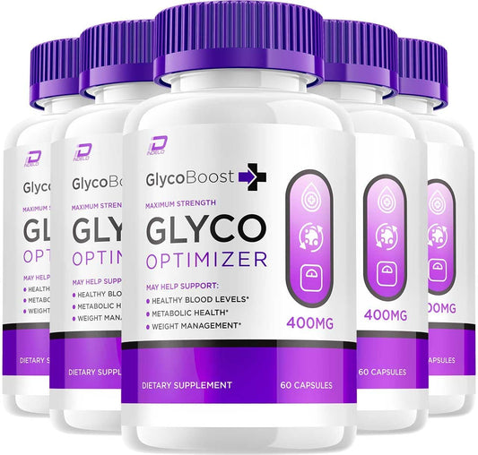 Glyco Boost Capsules - Natural Formula for Healthy Levels (300 Capsules)