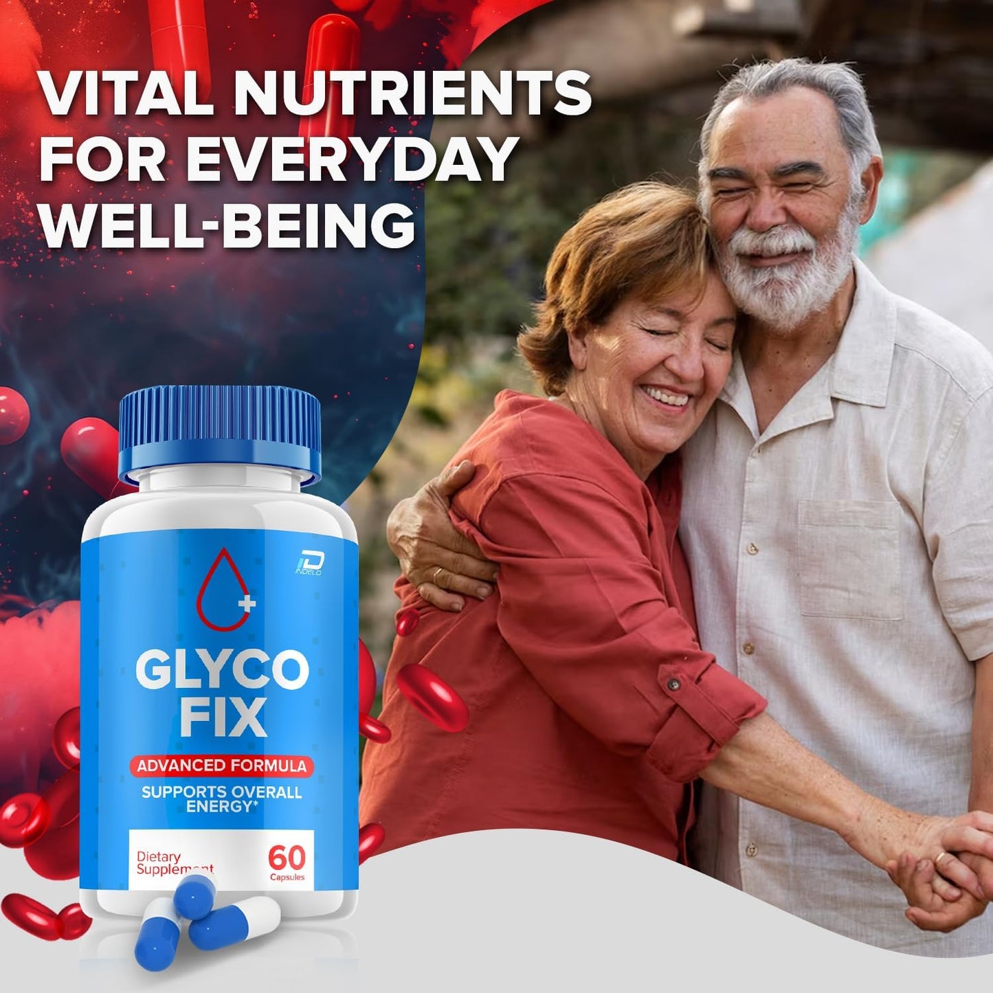 GlycoFix Advanced Supplement Capsules - Natural Formula to Support Healthy Levels, Maximum Strength Daily Formula (3 Pack - 180 Capsules)
