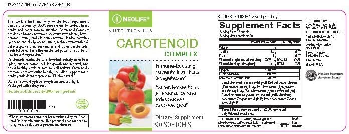 GNLD Neolife Carotenoid Complex: Antioxidant Supplement for Overall Health and Wellness