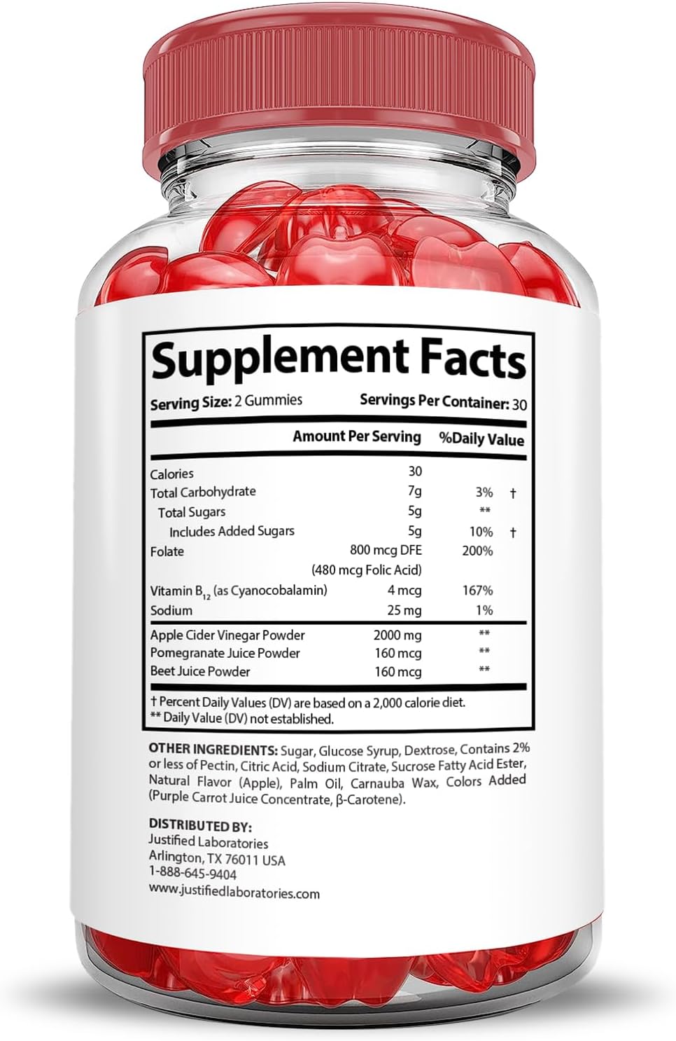 Go90 Keto ACV Gummies Extreme 2000MG with Pomegranate & Beet Juice - Vegan Non GMO 60 Gummies