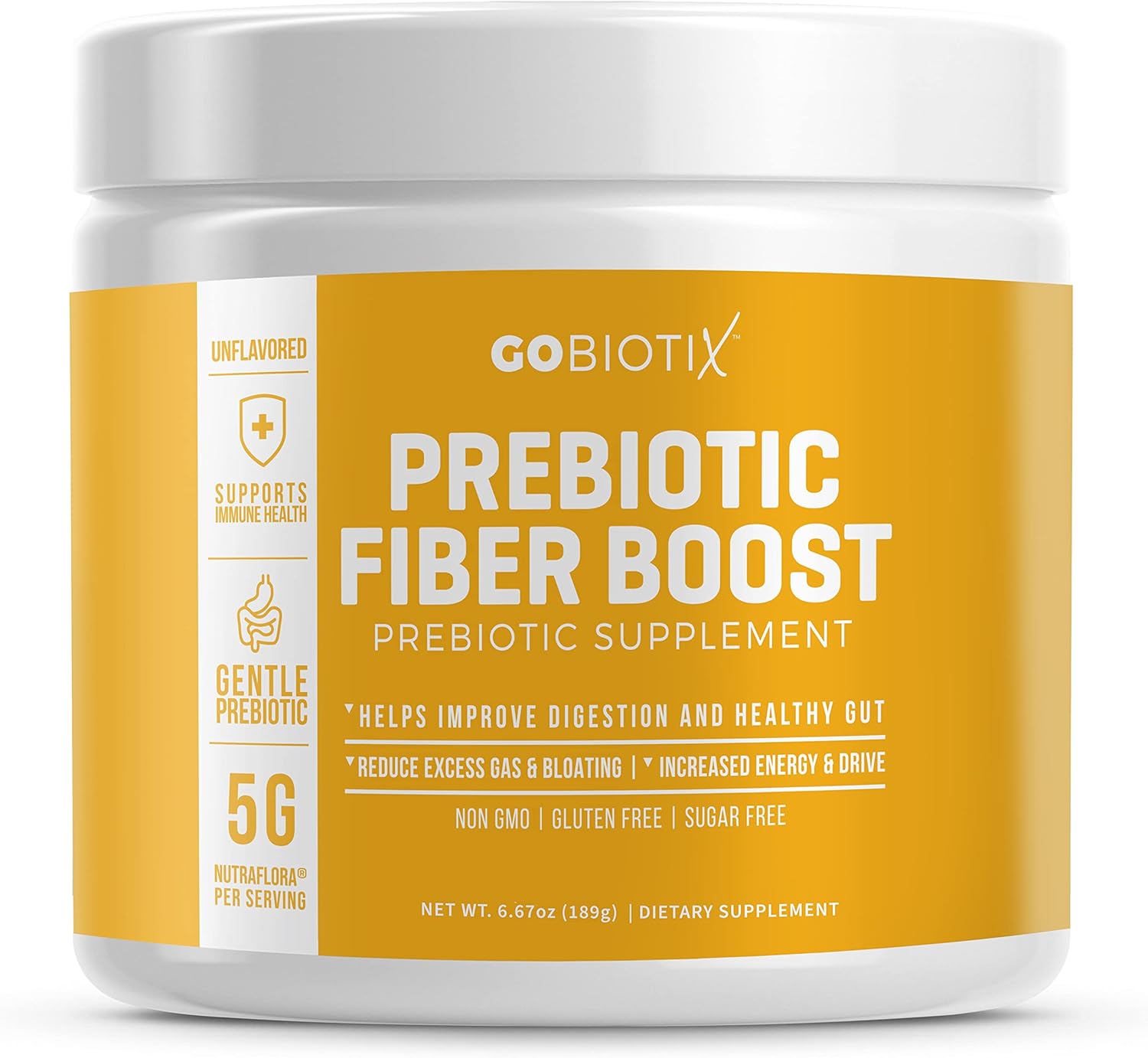 GOBIOTIX Bundle: Prebiotic Fiber + Super Greens & Reds Powder Combo