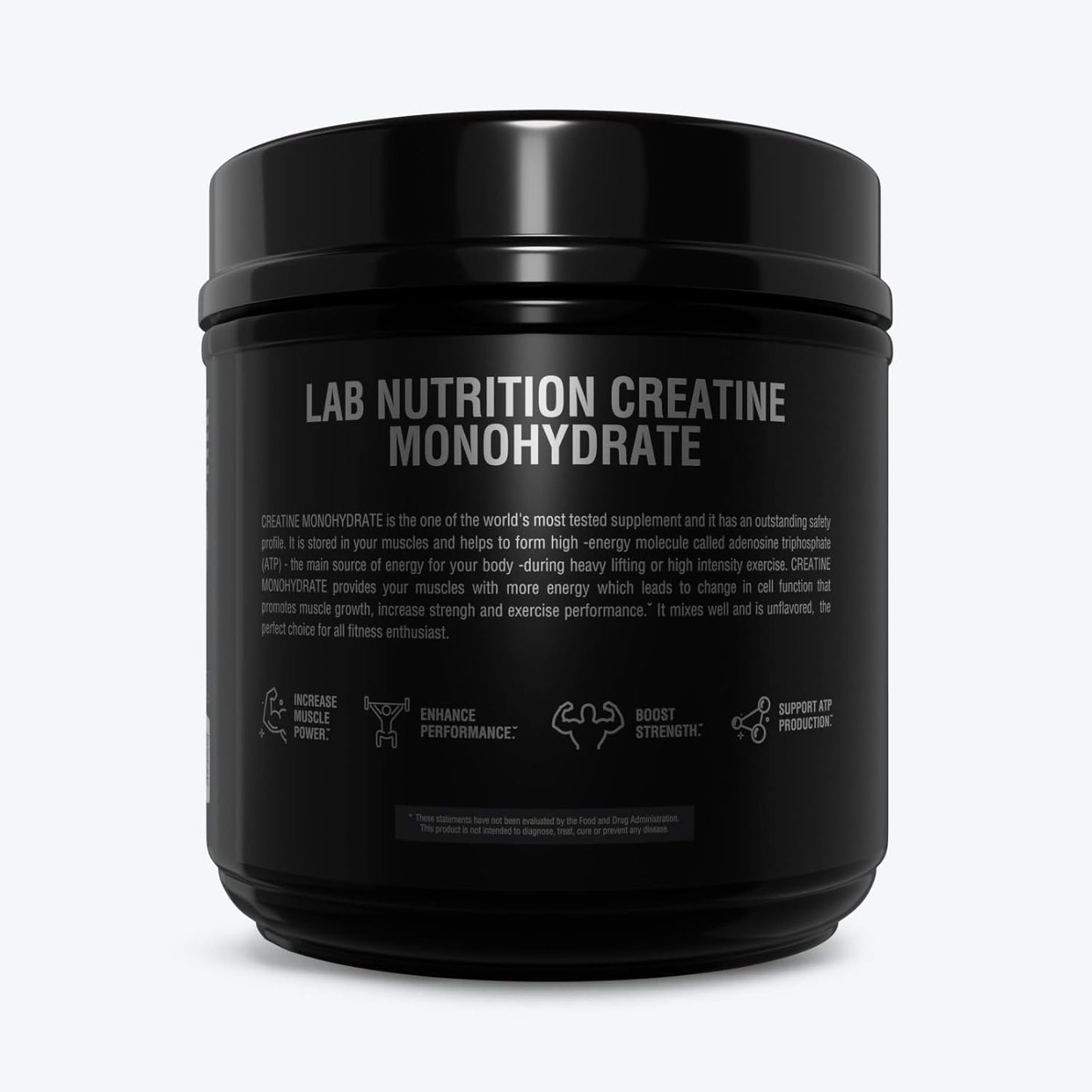 GOL Lab Nutrition Micronized Creatine Monohydrate Powder - 500G, 100 Servings, Unflavored, Keto Friendly