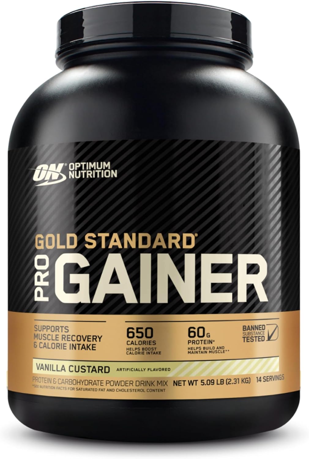 Gold Standard Pro Gainer Vanilla Custard Protein Powder - 5.09 lbs