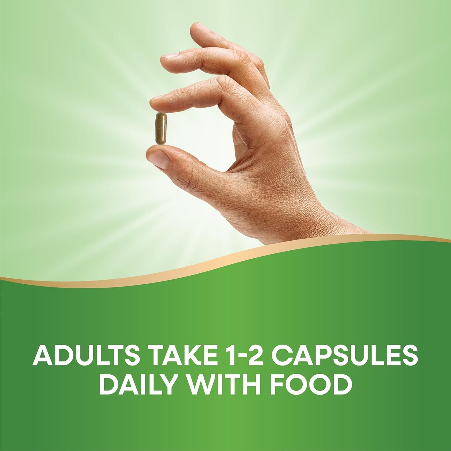 Goldenseal Herbal Supplement, 700mg per Serving, Non-GMO, Vegan, 100 Capsules by Nature's Way