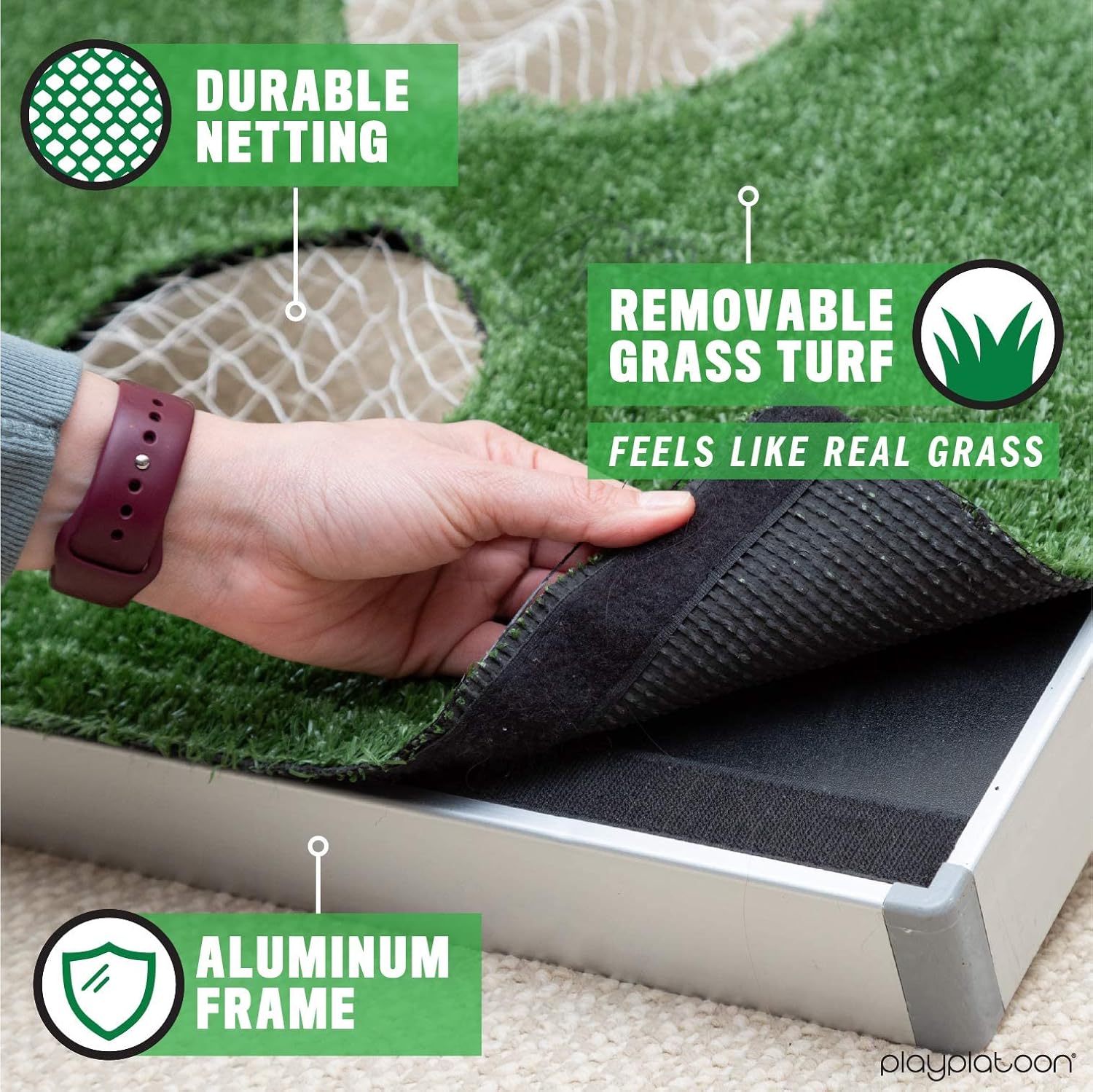 Golf Cornhole Game Set with Foam Balls, Chip Mat, Scoreboard, and Carry Case - Perfect for Golfers' Chipping Practice and Backyard Fun