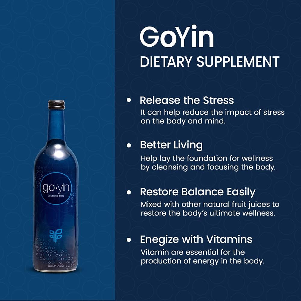 GoYin Harmony Elixir: Ancient Chinese Medicine for Modern Stress Relief - 25.35 fl oz