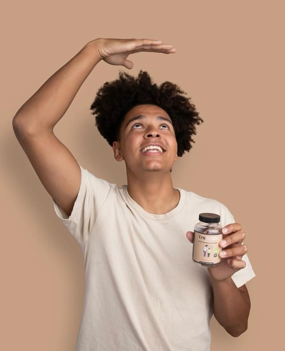 Grape Flavored ProHeight TruHeight Gummies for Kids & Teens - Pediatric Recommended Natural Height Growth Supplement with Ashwaganda & Calcium - Maximize Height Increase, Bone Strength, Grow Taller, Ages 5+