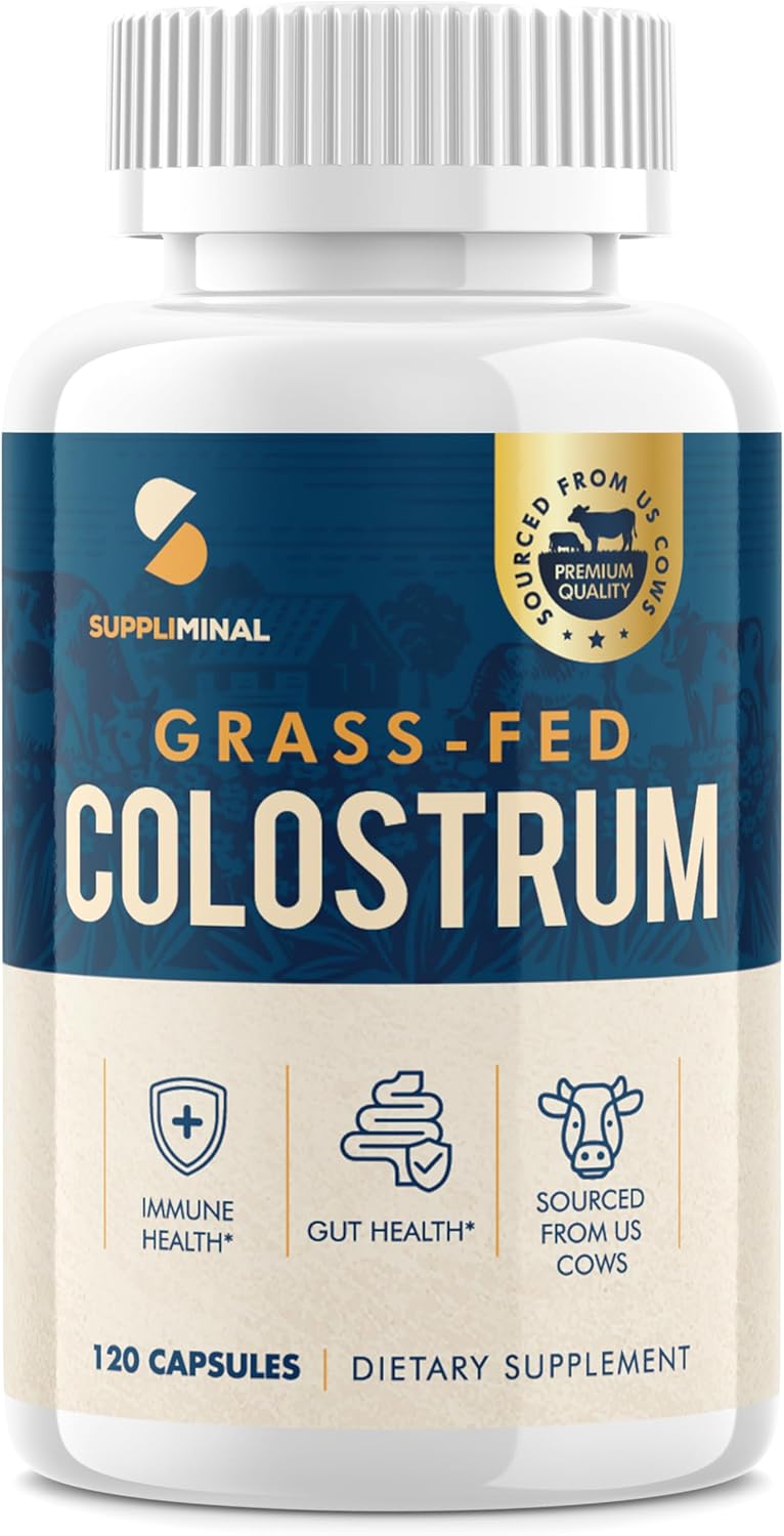 Grass Fed Bovine Colostrum Supplement - 60 Day Supply, Colostrum Powder Capsules - BoostGo Australia