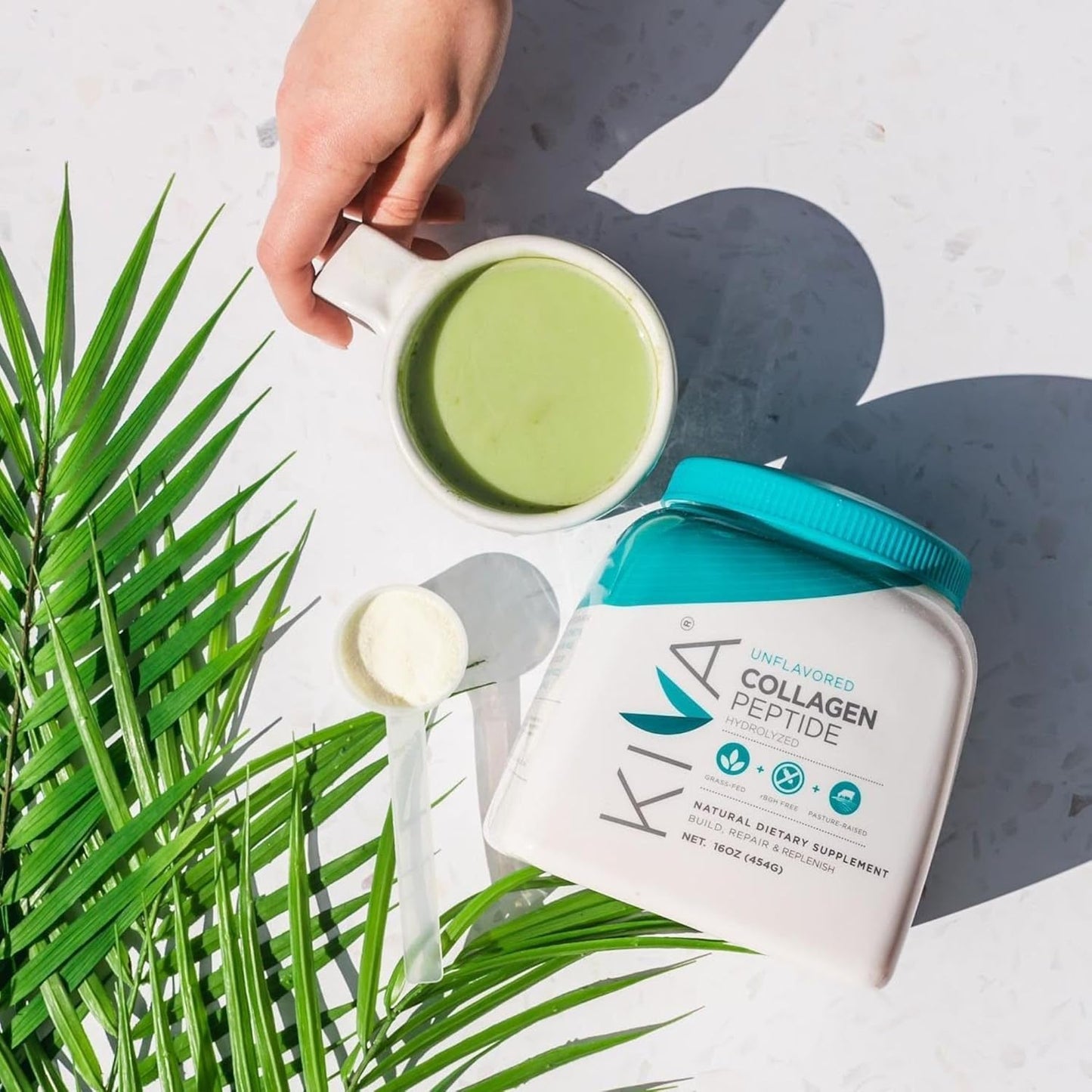 Grass-Fed Collagen Peptide Powder - 16 oz - Hydrolyzed for Better Absorption - Non-GMO & Gluten Free