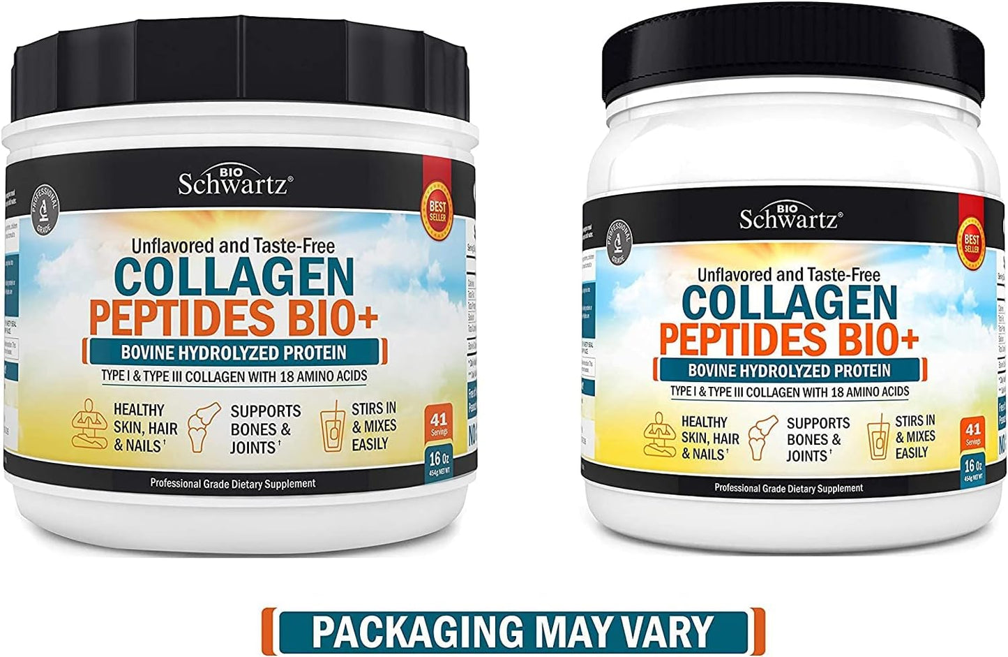Grass Fed Collagen Peptides Powder for Healthy Skin, Hair & Nails - Bone & Joint Support - Hydrolyzed, Unflavored, Non GMO - 16 oz. - BoostGo Australia