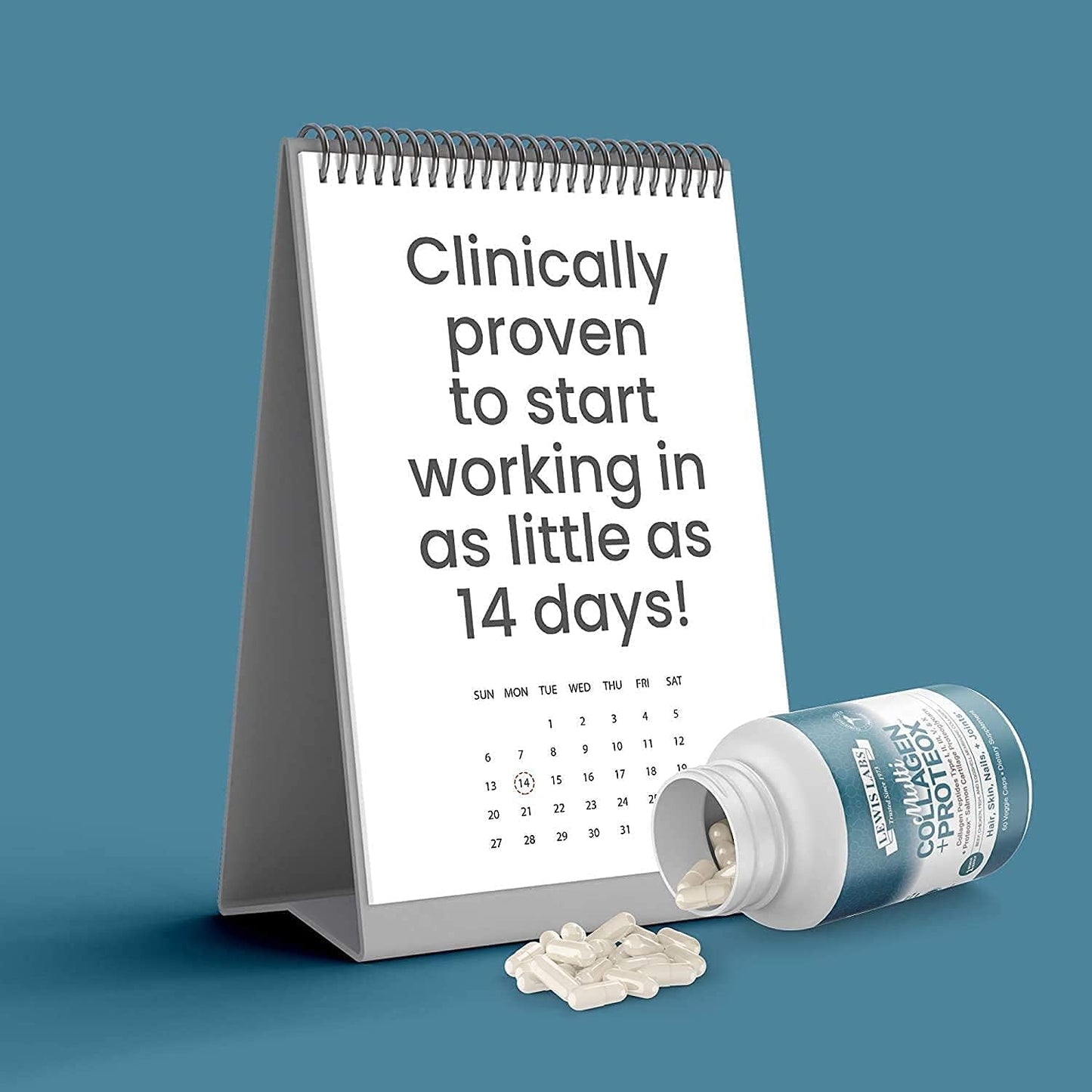 Grass Fed Collagen Pills with Proteox for Hair, Skin, and Joint Health | Hydrolyzed Protein for Maximum Absorption | Keto Primal Amino Acid Blend