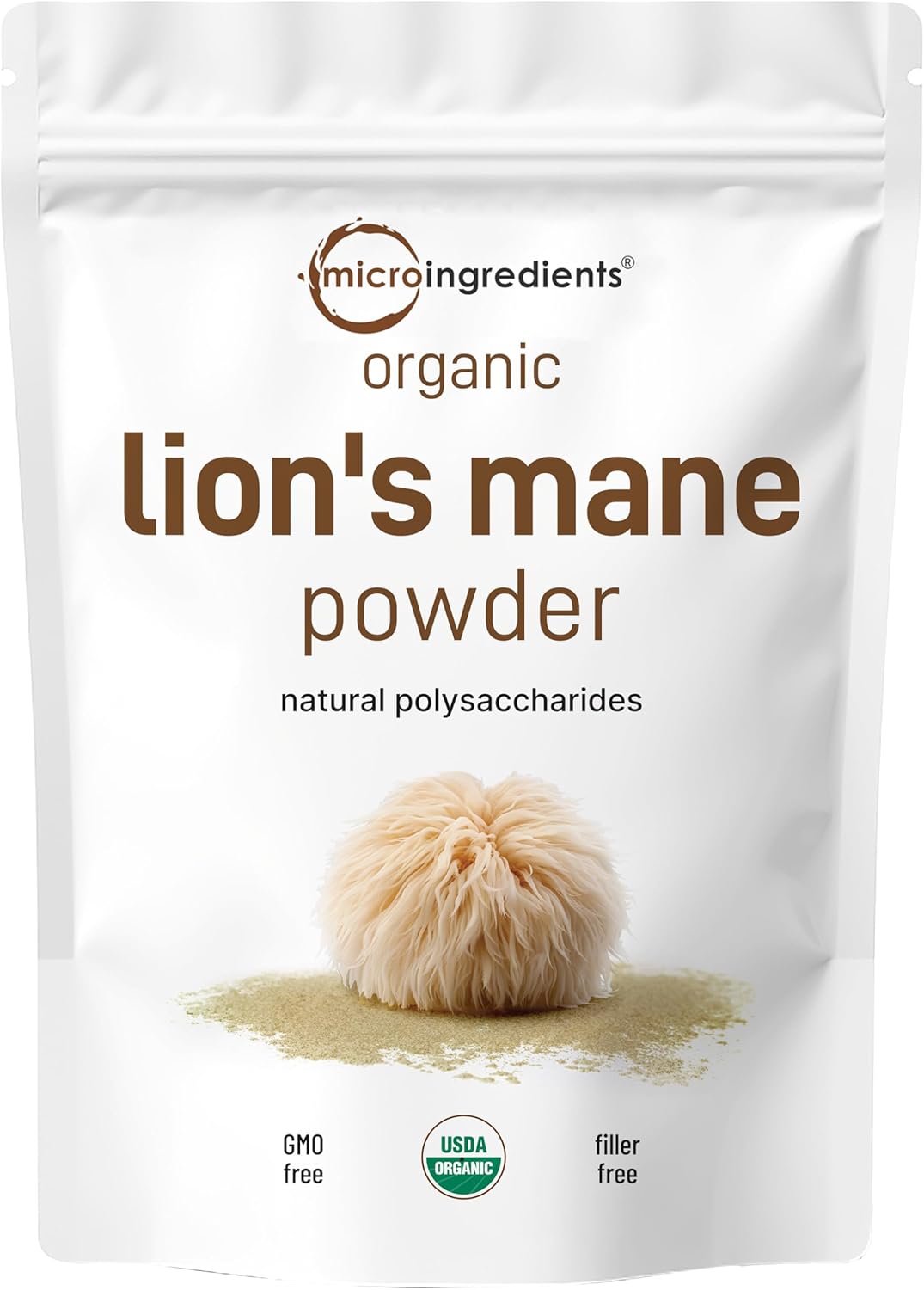 Grass-Fed Multi Collagen Complex & Lions Mane Mushroom Powder Bundle - 2 Pack | Natural Brain, Energy, Immune Health Superfood