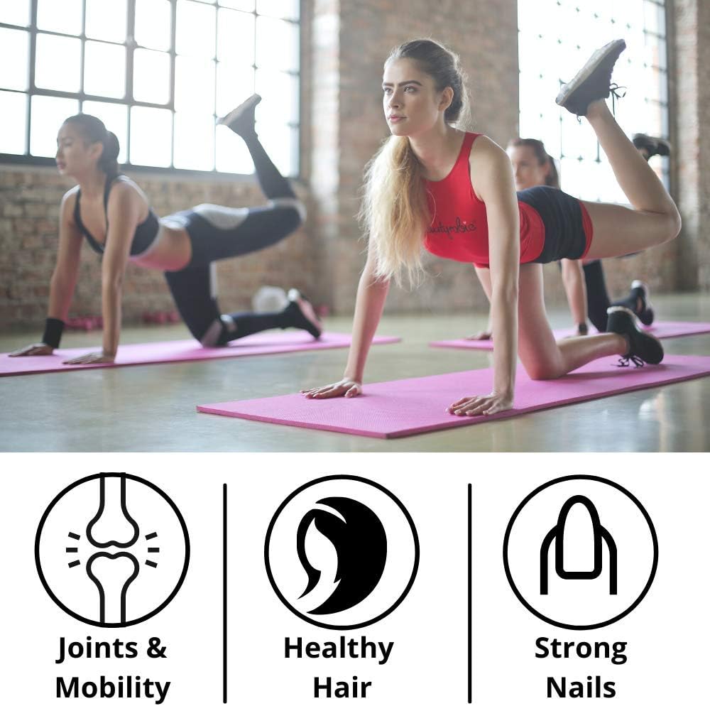 Grass-Fed Whey Protein Powder with Marine Collagen Peptides for Keto Diet - Fudge Brownie Flavor - Supports Muscle, Hair, Skin, Nails, and Joints