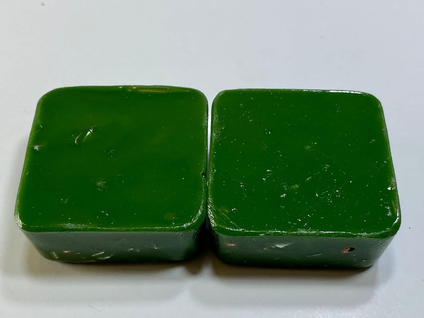 Green Chromium Oxide Mini Cube Tower Busters Crystal Orgone - Green Chromium Oxide Variant