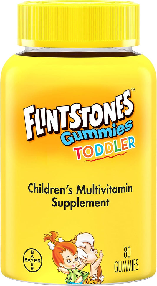 Gummy Multivitamin for Toddlers with Vitamins A, C, D, B12, Zinc - 80ct