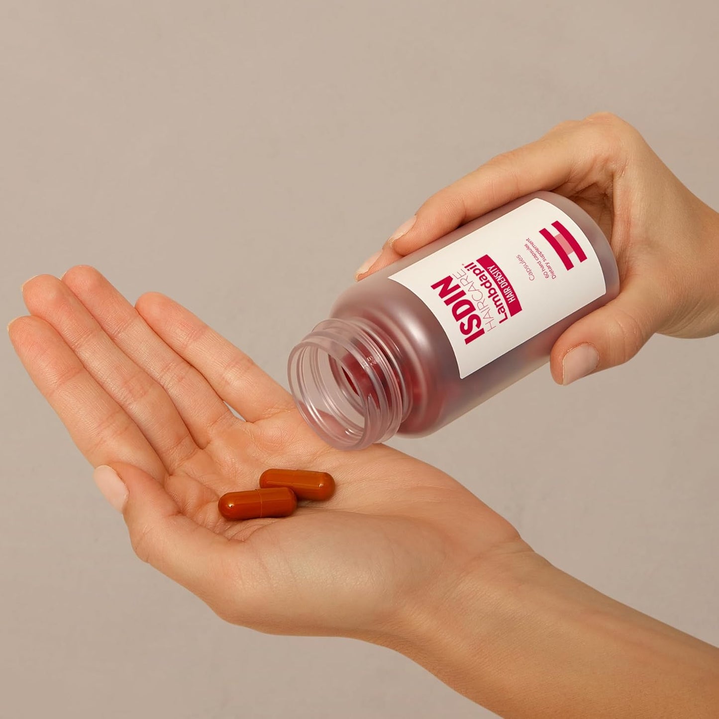 Hair Thickening Vitamin Capsules for Thinning Hair - ISDIN Lambdapil Hair Density Capsules