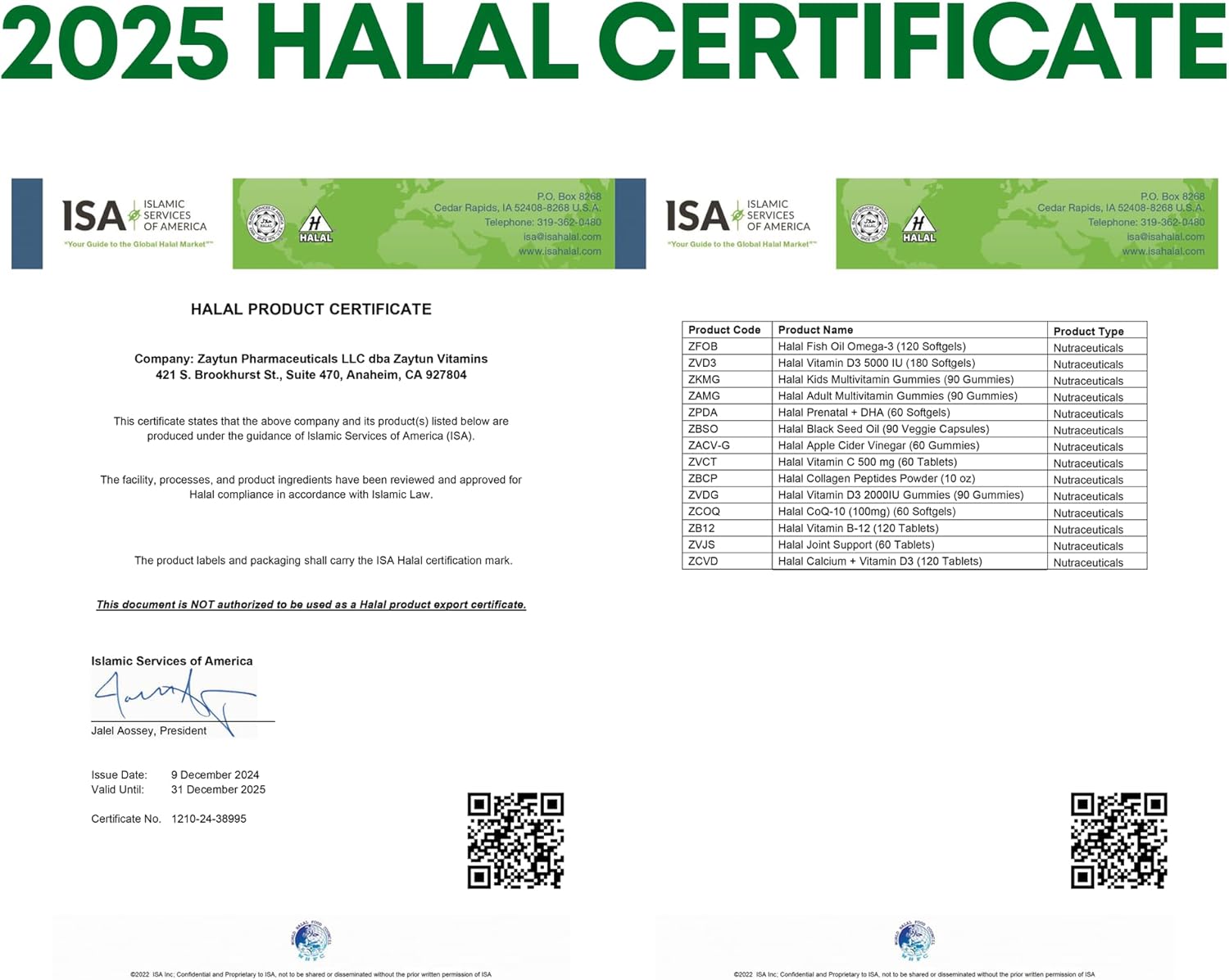 Halal Collagen Peptides Powder for Joints, Bones, Muscles, Hair, Skin & Nails - Keto Friendly - Grass-Fed - 10 oz - USA Made