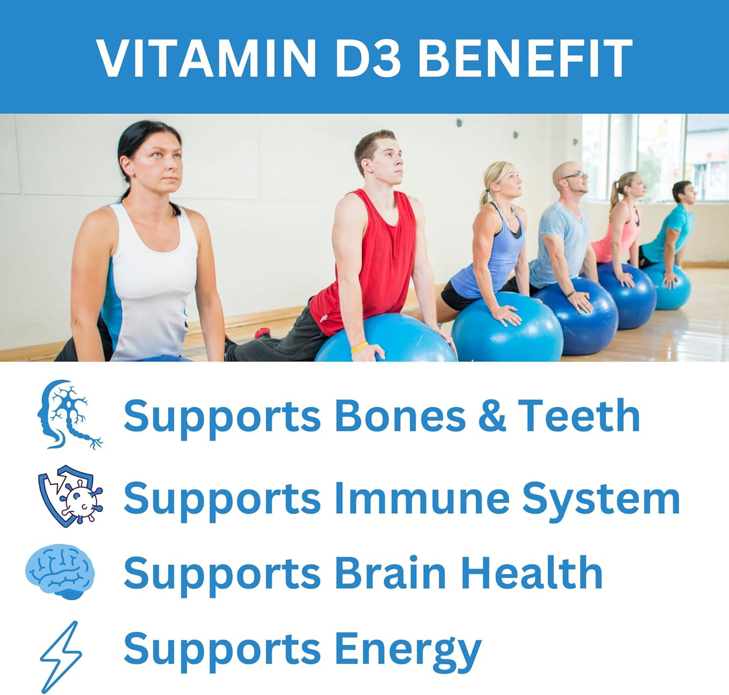 Halal Vitamin D3 Gummies for Adults - 2000 IU (50 mcg), 90 Gummy Halal Vitamins for Bone, Heart & Immune Health