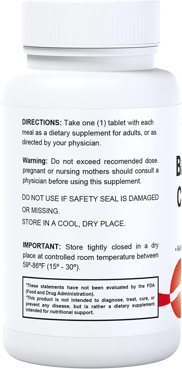Hallusa Natural Balance Vitamin B Complex Supplement for Energy and Brain Function - Includes Vitamin B2, B3, B5, B6, B12 - 60 Day Supply