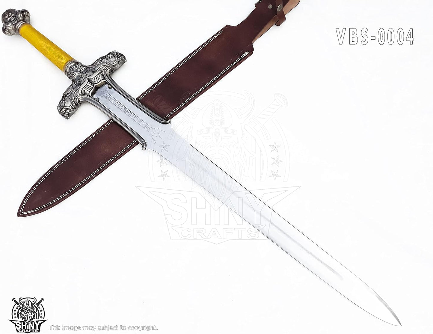 Handmade 40" Legend of Zelda Viking Sword with D2 Steel and Premium Scabbard - Limited Edition Skyward Sword