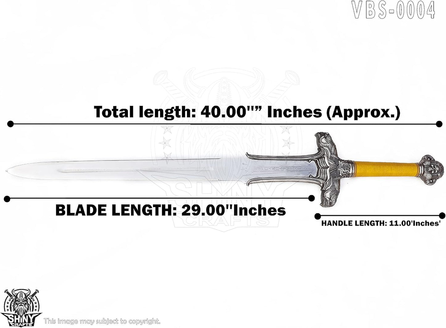 Handmade 40" Legend of Zelda Viking Sword with D2 Steel and Premium Scabbard - Limited Edition Skyward Sword