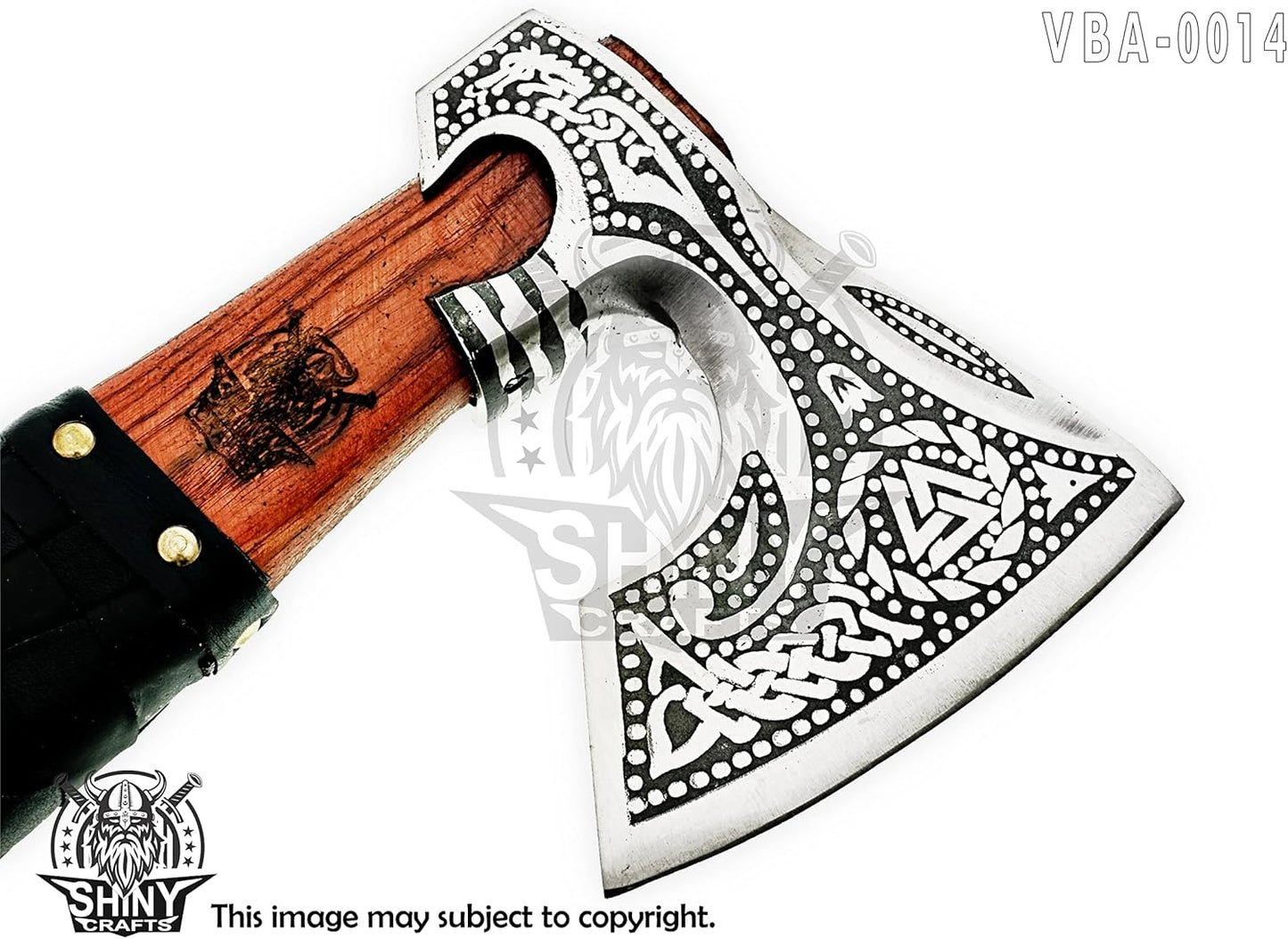 Handmade Viking Axe - Custom Bearded Axe for Men with Sheath - Unique Gift for Birthday or Special Occasion