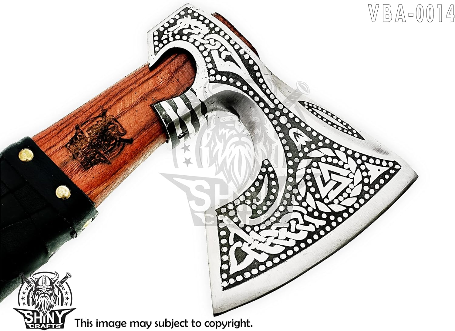 Handmade Viking Axe - Custom Bearded Axe for Men with Sheath - Unique Gift for Birthday or Special Occasion