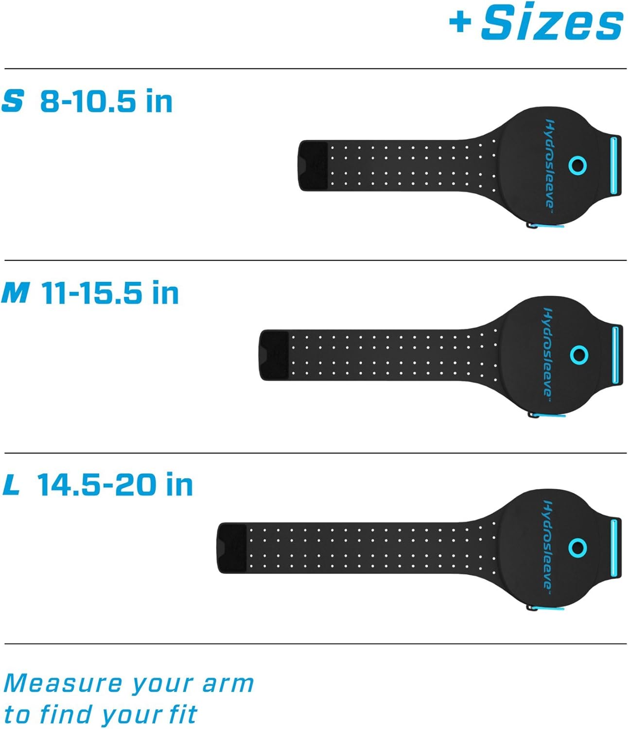 Hands-Free Hydrosleeve Hydration Pack for Running - Anti-Slosh, Insulated, Ideal for Runners, Triathletes, Marathon Training, and Trail Running