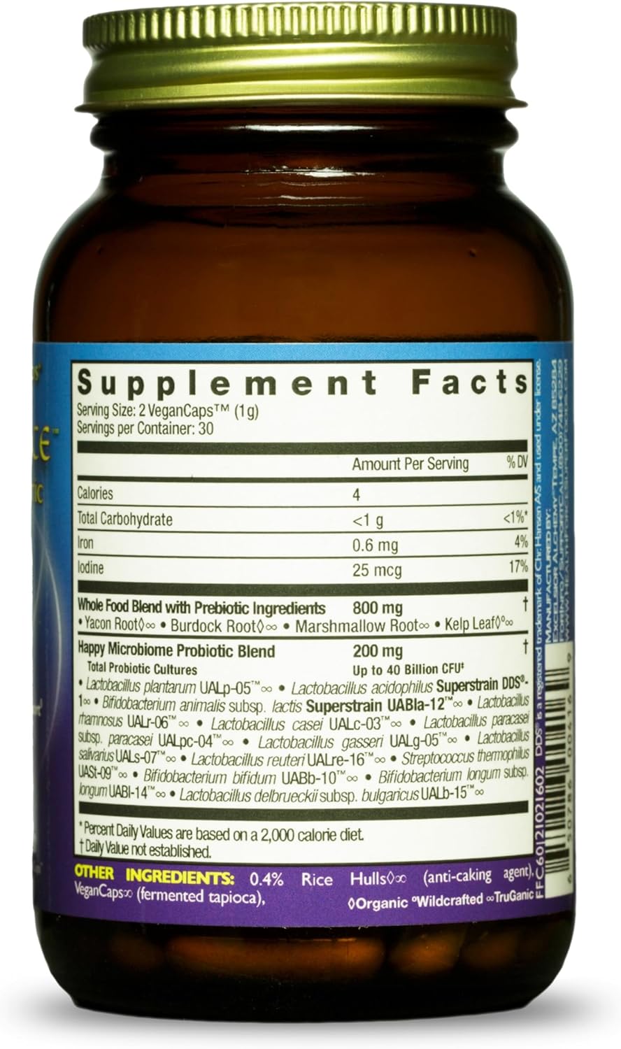 HealthForce SuperFoods Friendly Force - Vegan Capsules - 60 Count