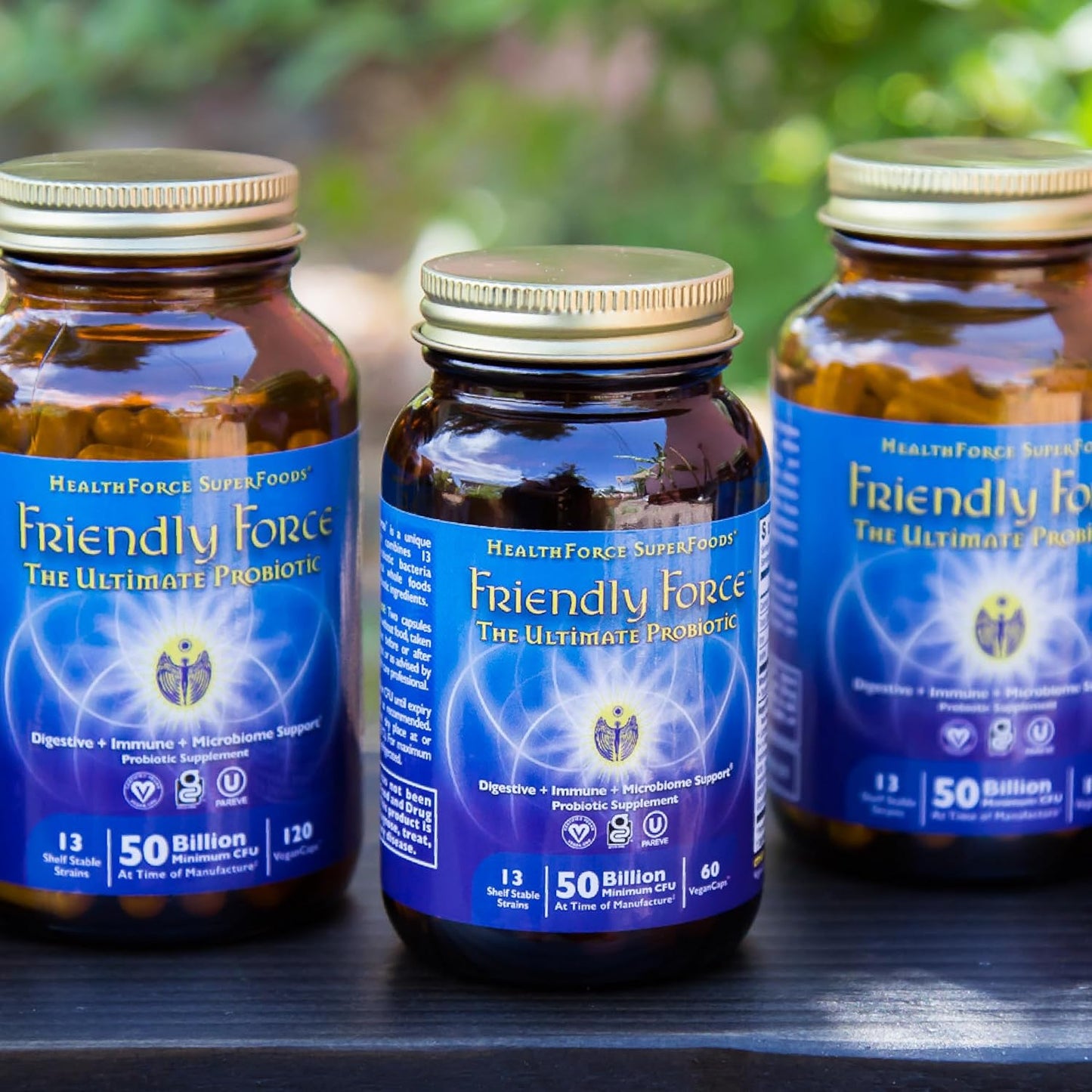 HealthForce SuperFoods Friendly Force - Vegan Capsules - 60 Count