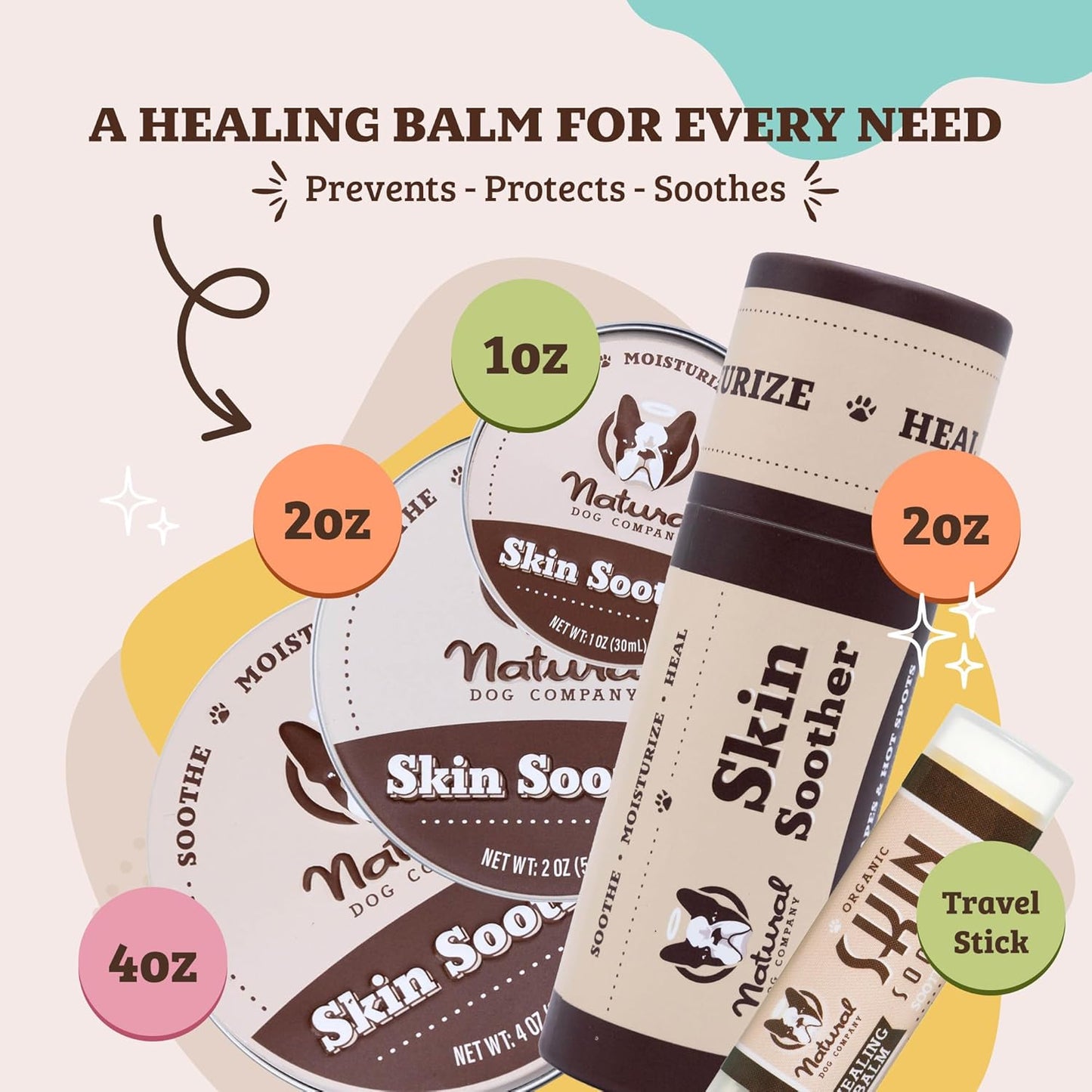 Healthy Skin Bundle for Dogs: Natural Relief for Dry, Itchy Skin and Allergies
