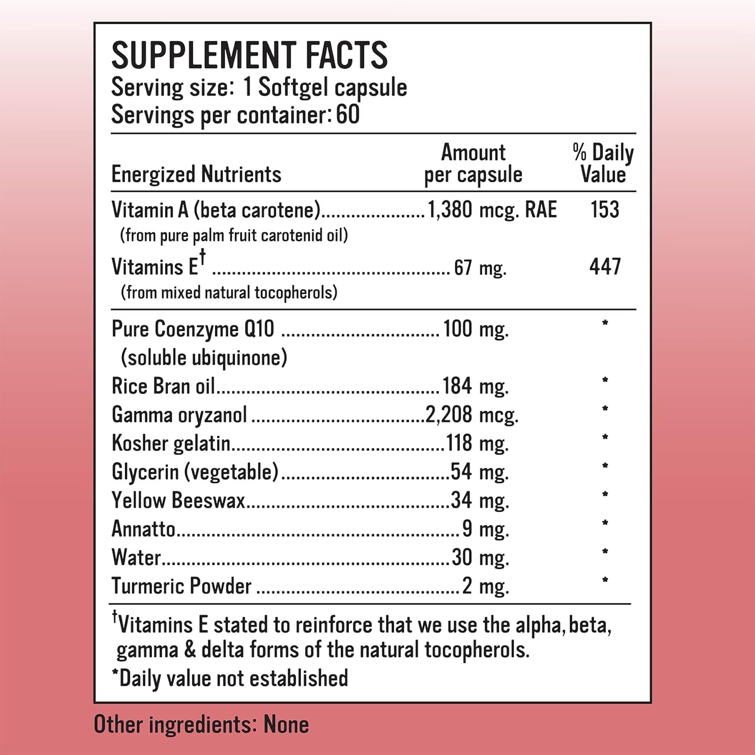 Heart Health & Energy: Alkaline for Life Enhanced COQ10 100mg Ubiquinone Antioxidant - 60 Day Supply