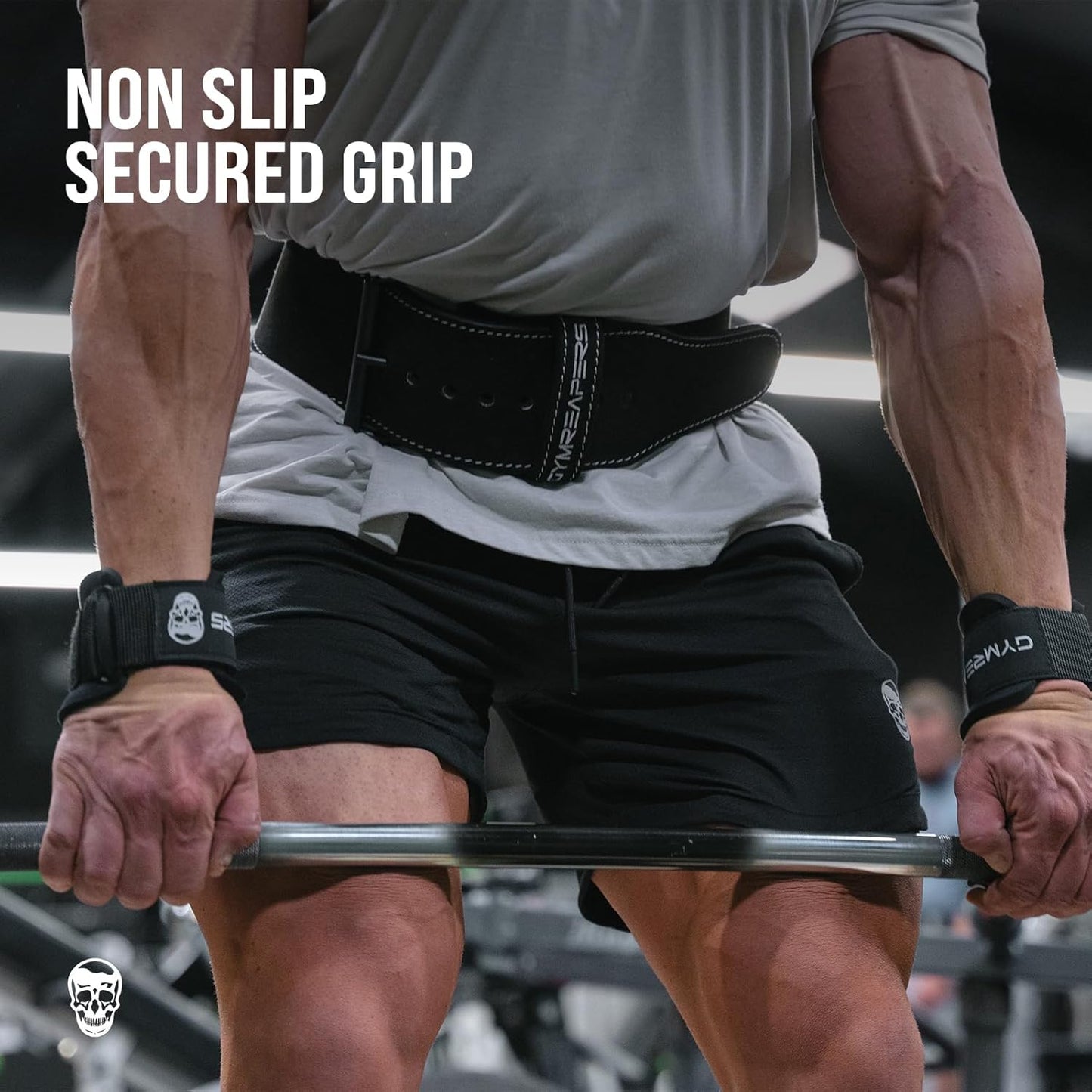 Heavy Duty Weight Lifting Hooks with Power Wrist Straps for Deadlifts, Pull Ups, and Shrugs - Gym Gloves for Men and Women (Pair)