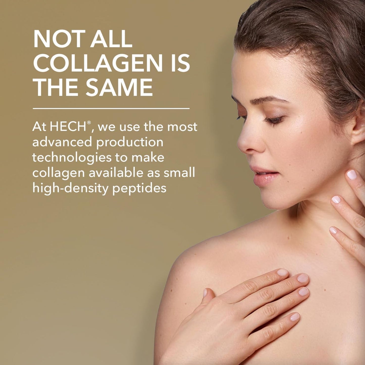 HECH Caviar Collagen Ruby Elixier - Beauty Supplement with Marine Collagen Peptides and Vita-Mineral Nutrients