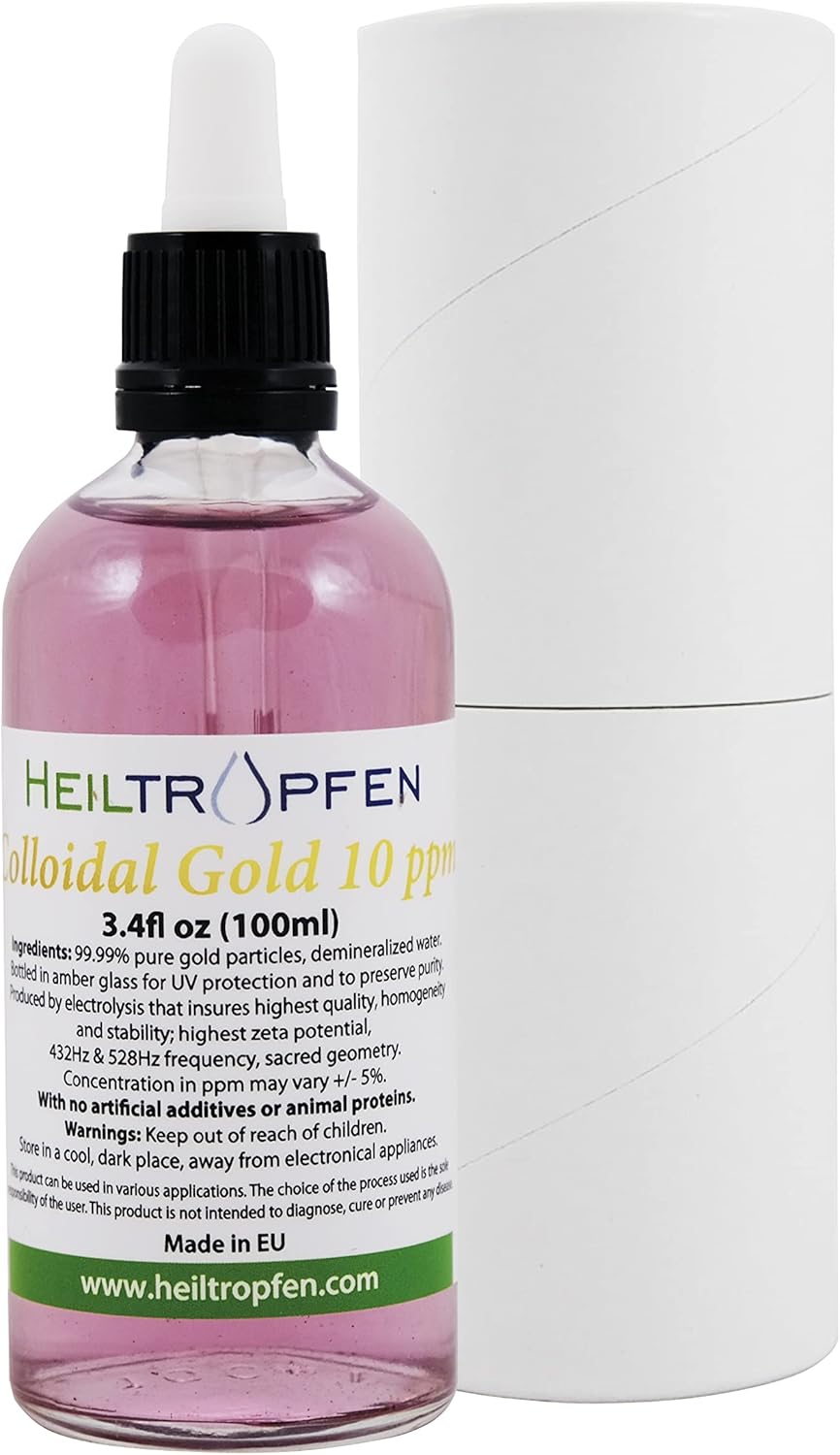 Heiltropfen® Colloidal Gold 10 ppm Solution - 3.4 fl oz (100 ml)