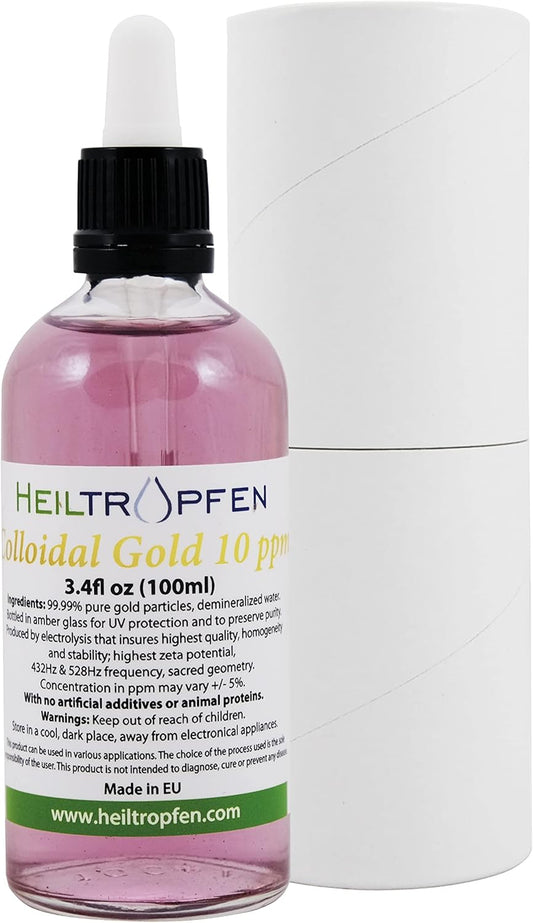 Heiltropfen® Colloidal Gold 10 ppm Solution - 3.4 fl oz (100 ml)