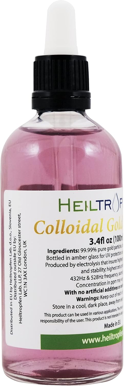 Heiltropfen® Colloidal Gold 10 ppm Solution - 3.4 fl oz (100 ml)